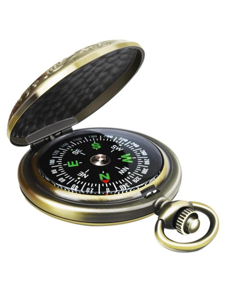 Brújula Clásica Multifuncional Leabertee para Senderismo