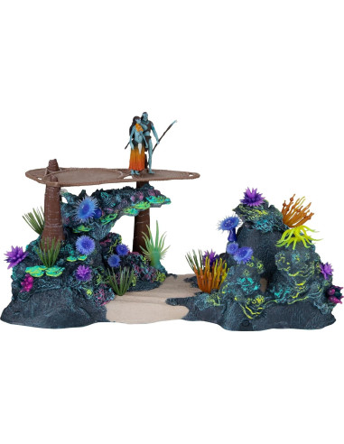 Set de Acción McFarlane Avatar Arrecife Metkayina con Tonowari y Ronal