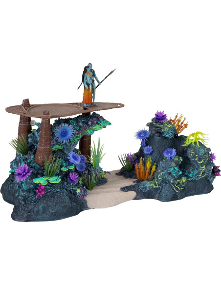 Set de Acción McFarlane Avatar Arrecife Metkayina con Tonowari y Ronal