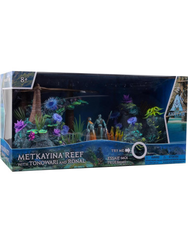 Set de Acción McFarlane Avatar Arrecife Metkayina con Tonowari y Ronal