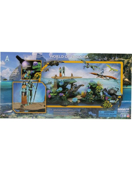 Set de Acción McFarlane Avatar Arrecife Metkayina con Tonowari y Ronal