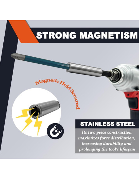 Soporte Magnético para Puntas WAYwin 3 Piezas 7.62-30.48 cm