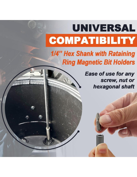 Soporte Magnético para Puntas WAYwin 3 Piezas 7.62-30.48 cm