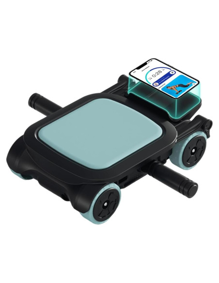 Rodillo Abdominal de Rebote Automático ROSAYHII - 4 Ruedas