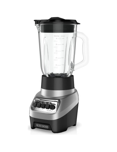 BLACK+DECKER Tostadora 4 Rebanadas y Licuadora 6 Tazas Acero Inox