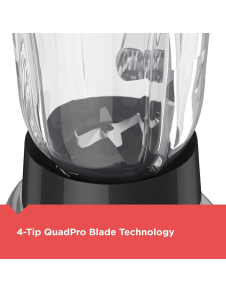 BLACK+DECKER Tostadora 4 Rebanadas y Licuadora 6 Tazas Acero Inox