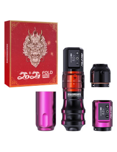 Máquina de Tatuaje Inalámbrica MAST Fold Pro Negro