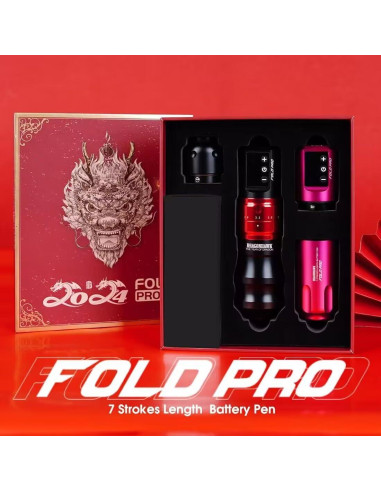 Máquina de Tatuaje Inalámbrica MAST Fold Pro Negro