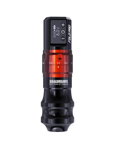 Máquina de Tatuaje Inalámbrica MAST Fold Pro Negro