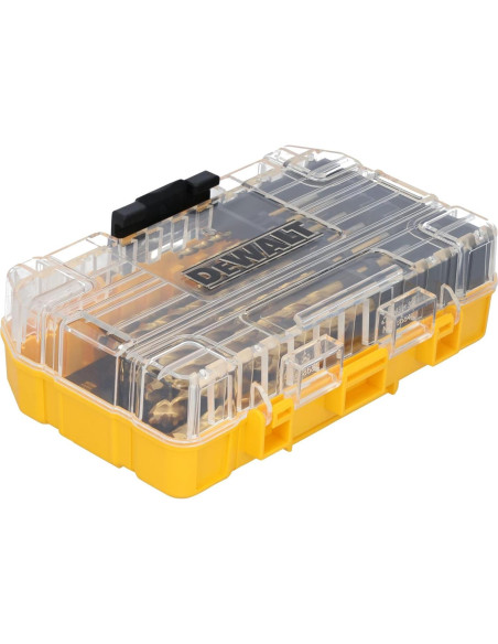 Juego de Brocas DEWALT 21 Piezas Nitruro de Titanio Punta Piloto