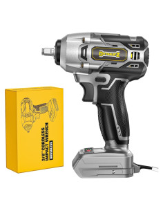 Llave de impacto inalámbrica 3/8" DIYtoolifz 250 pies-libras 20V