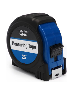 Cinta Métrica Mr. Pen 7.62m Acero Azul Oscuro con Bloqueo