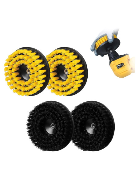 Cabezas de Cepillo de Reemplazo Mellif FSC-BRH2, 4 Piezas