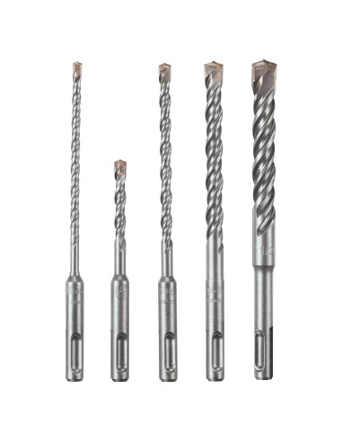 Juego de Brocas de Martillo Rotativo Bosch HCK005 - 5 Piezas SDS-Plus