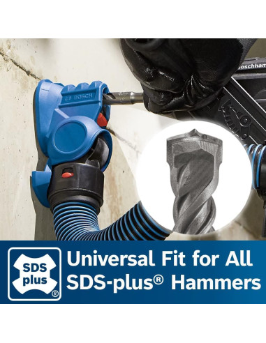 Juego de Brocas de Martillo Rotativo Bosch HCK005 - 5 Piezas SDS-Plus