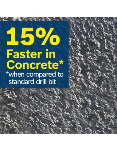 Juego de Brocas de Martillo Rotativo Bosch HCK005 - 5 Piezas SDS-Plus