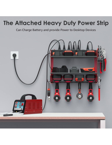 Organizador de Herramientas Modular CCCEI con Estación de Carga