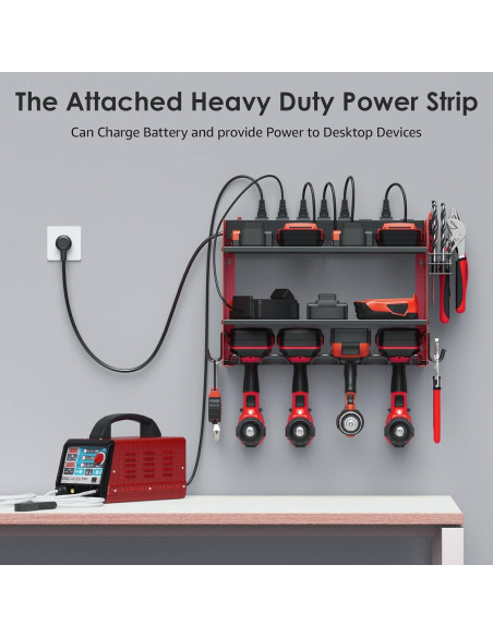 Organizador de Herramientas Modular CCCEI con Estación de Carga