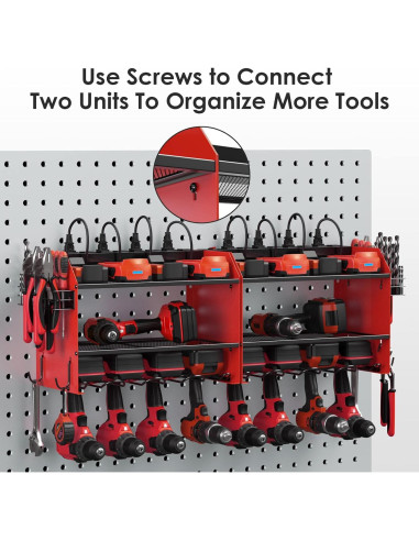 Organizador de Herramientas Modular CCCEI con Estación de Carga