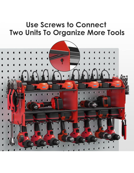 Organizador de Herramientas Modular CCCEI con Estación de Carga