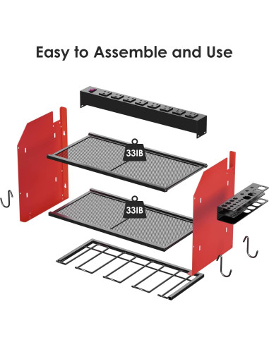 Organizador de Herramientas Modular CCCEI con Estación de Carga