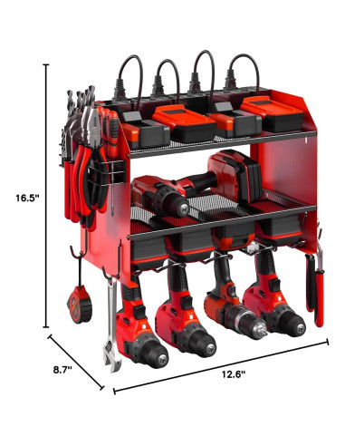 Organizador de Herramientas Modular CCCEI con Estación de Carga