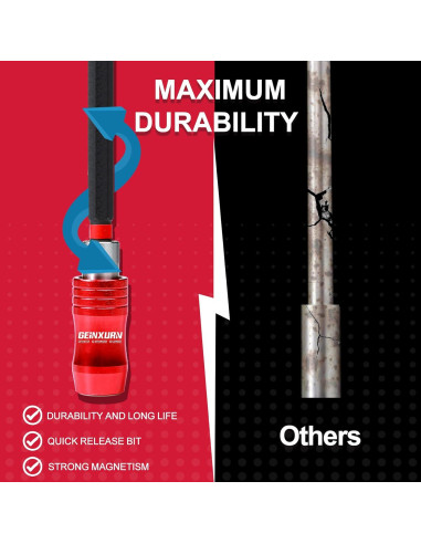 Soporte de Punta de Destornillador de Impacto GEINXURN 6"