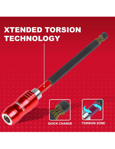 Soporte de Punta de Destornillador de Impacto GEINXURN 6"