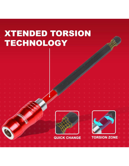 Soporte de Punta de Destornillador de Impacto GEINXURN 6"