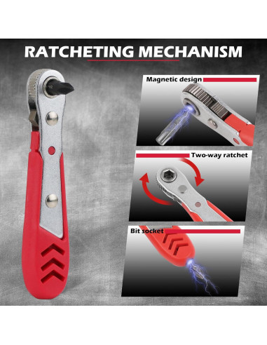 Juego de Puntas de Destornillador SEDY 232 Piezas Cr-V