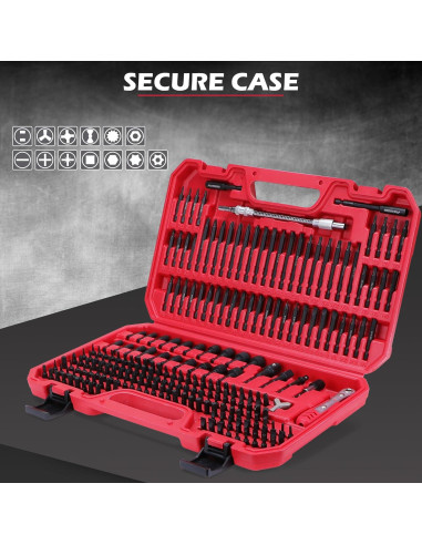 Juego de Puntas de Destornillador SEDY 232 Piezas Cr-V