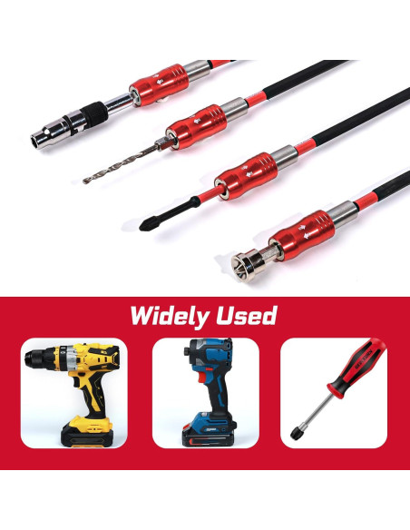 Soporte de Punta de Destornillador de Impacto GEINXURN 6"