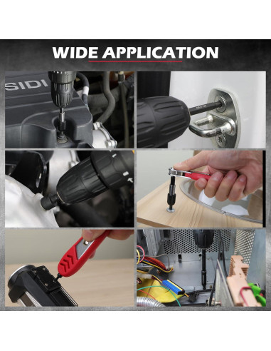 Juego de Puntas de Destornillador SEDY 232 Piezas Cr-V