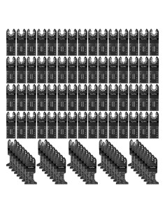 Kit de 100 Cuchillas Oscilantes Kyoffiie para Madera y Plástico
