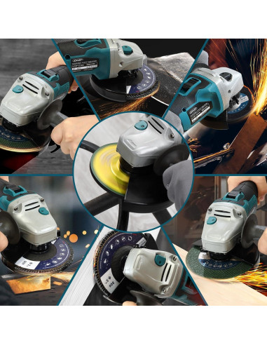 Amoladora Angular Inalámbrica JOVANT 20V 9000RPM 5"