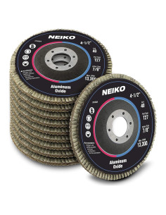 Discos de Aleta Neiko 11106A 10 Piezas 11.43 cm 40 Granos