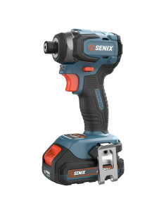 Destornillador de Impacto Inalámbrico SENIX X2 20V 130 Lb-Pie