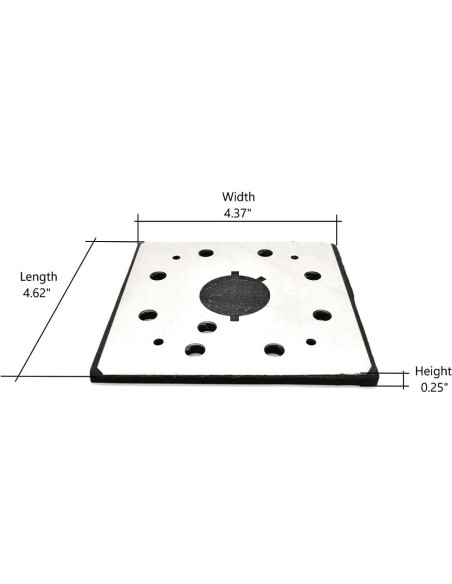 Almohadillas de Lijado Superior Electric SPD18 1/4" 8 Agujeros