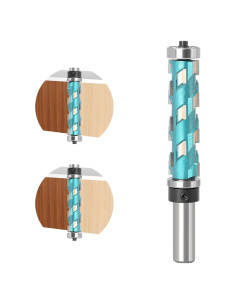 Broca de Fresadora CNC 1/2" Rodillo Superior Espiral CHCYWJGJ