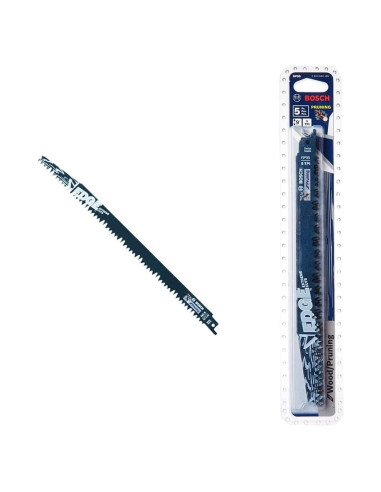 Juego de 5 Hojas de Sierra Recíproca Bosch RP125 30.48 cm