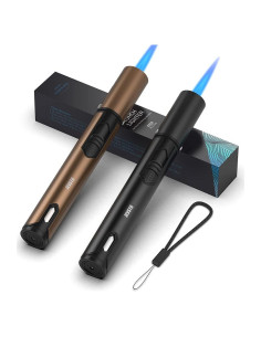 Encendedor de Antorcha JEVSTU Pack de 2 Butano Ajustable