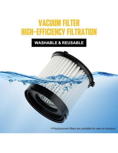 Aspiradora Inalámbrica ReliaRoads RCSV-20 10L 20V para Taller