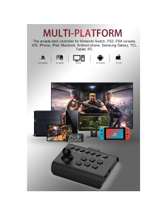 Controlador Arcade Joystick arVin para iPhone Android PC - Negro 2