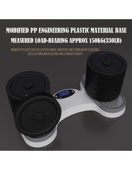 Disco Twister de Cintura KYTO con Contador y Escala de Peso