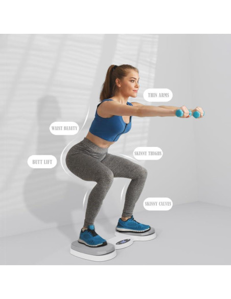 Disco Twister de Cintura KYTO con Contador y Escala de Peso