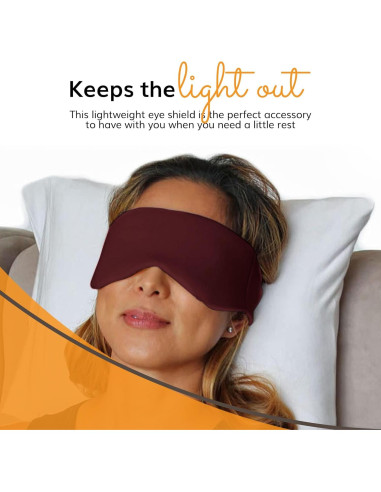 Máscara de Sueño Happyluxe Escape - Lavable, Suave y Ecológica