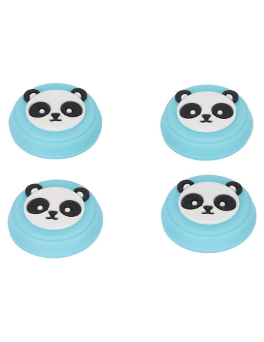 Empuñaduras de Pulgar de Silicona Zopsc para PS5 - Panda 4 Pcs