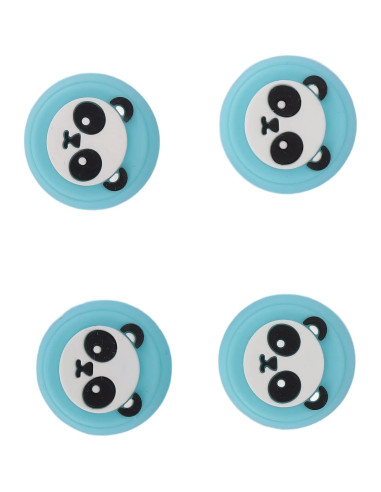 Empuñaduras de Pulgar de Silicona Zopsc para PS5 - Panda 4 Pcs