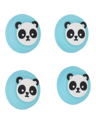 Empuñaduras de Pulgar de Silicona Zopsc para PS5 - Panda 4 Pcs