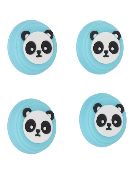Empuñaduras de Pulgar de Silicona Zopsc para PS5 - Panda 4 Pcs